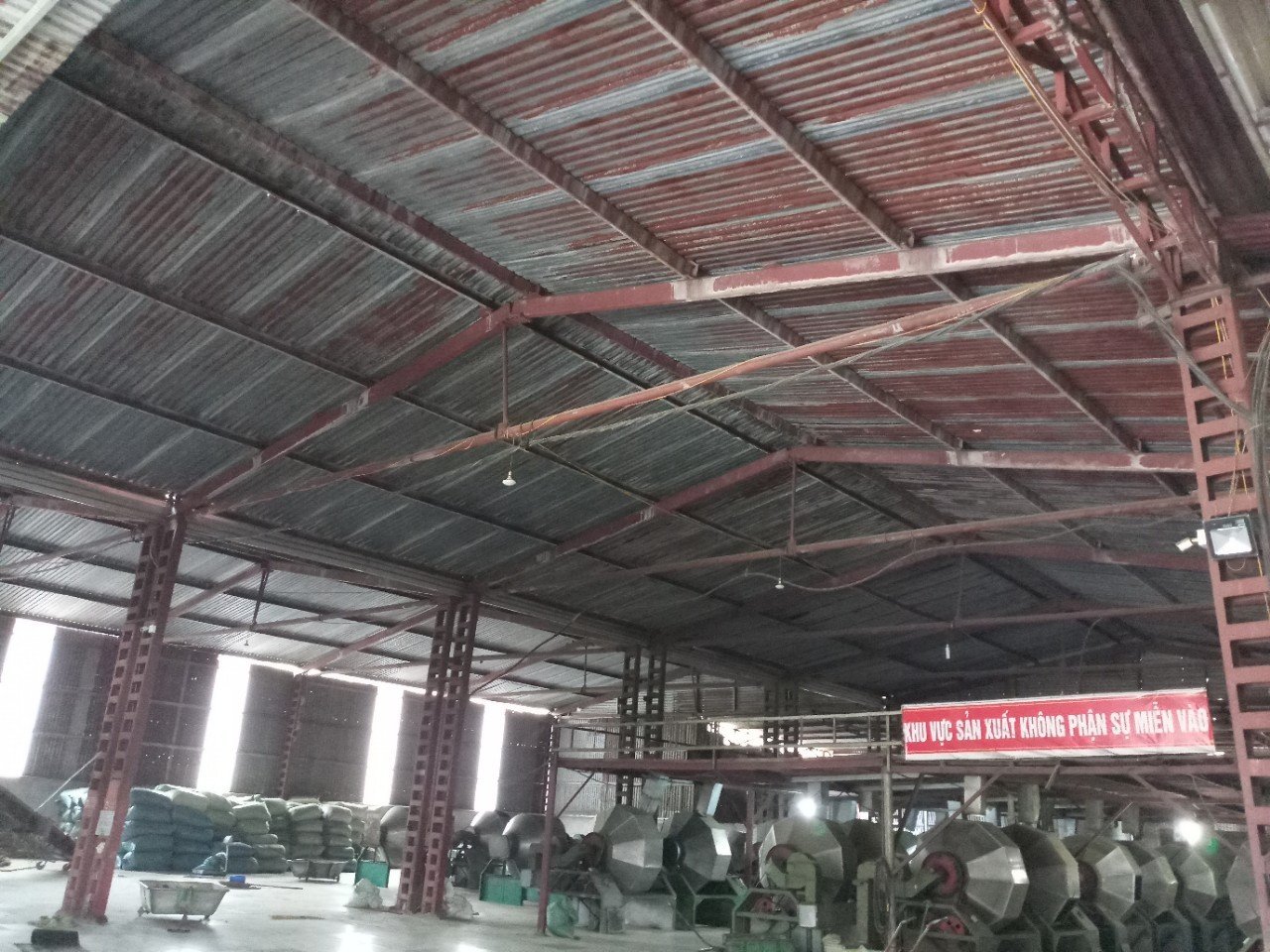 tấm lợp sinh thái - nhà máy chè mộc châu